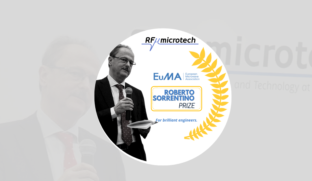 RF Microtech supports brilliant engineers with EuMA Roberto Sorrentino Prize