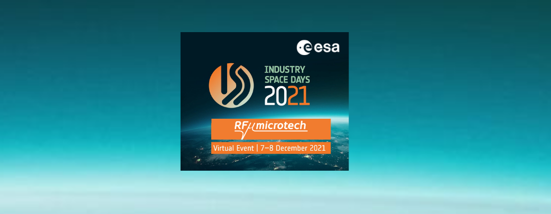 RF Microtech exhibiting at the ESA Industry Space Days 2021