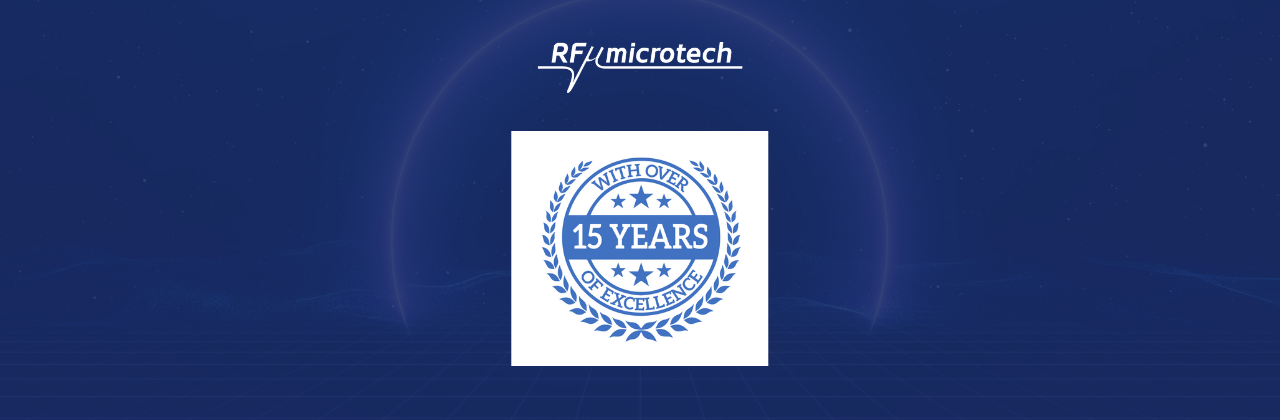 RF Microtech celebrating 15years -BANNER